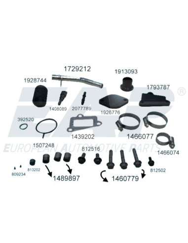 CONVERSION KIT (W/O SCANIA PLATE),