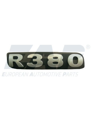 INSIGNIA DEL MODELO R380