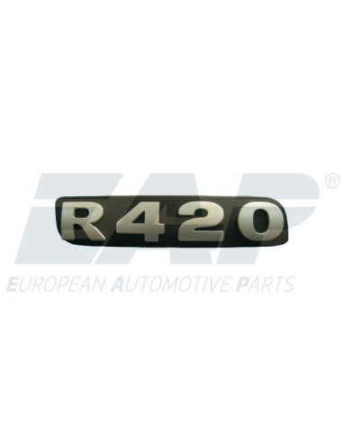 INSIGNIA DEL MODELO R420 CR