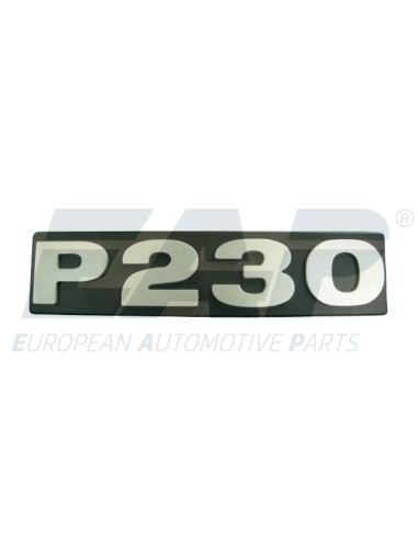 INSIGNIA DEL MODELO P230