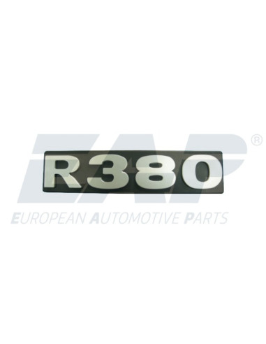 INSIGNIA DEL MODELO R380