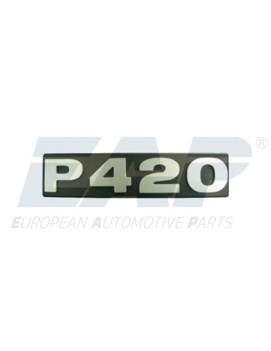 INSIGNIA DEL MODELO P420