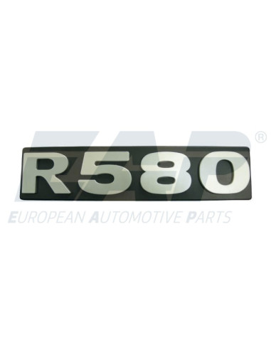 INSIGNIA DEL MODELO R580